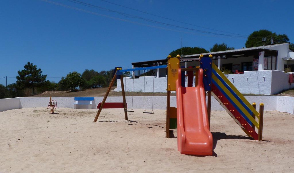 Parque De Campismo Orbitur Sagres Hotel Bagian luar foto