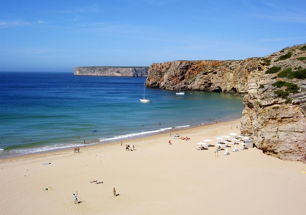 Parque De Campismo Orbitur Sagres Hotel Bagian luar foto